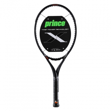 Prince Twistpower X105 (for left-handers) 105in/270g black tennis racket - unstrung -