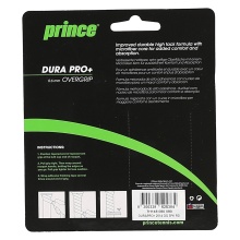 Prince Overgrip Dura Pro+ 0.6mm red 3-pack