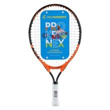 Pro Kennex Kids Tennis Racket Ace 19in (2-4 years) black/orange - strung -