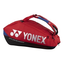 Yonex Racketbag Pro Racquet (Racket bag, 3 main compartments, Thermo compartment) 2024 red 9-pack