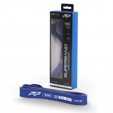 PTP Resistance Band (Superband) - medium - blue 22.7-34.1kg