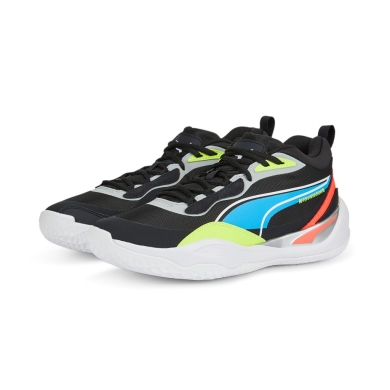 Puma Indoor Shoes Playmaker Pro black/multicoloured Men