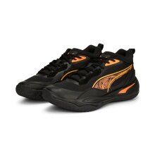 Puma Indoor Shoes Playmaker Pro Laser black/orange Men