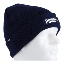 Puma Beanie Classic Cuff - peacoat blue - 1 piece