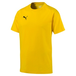 Puma Sport T-shirt League yellow Men