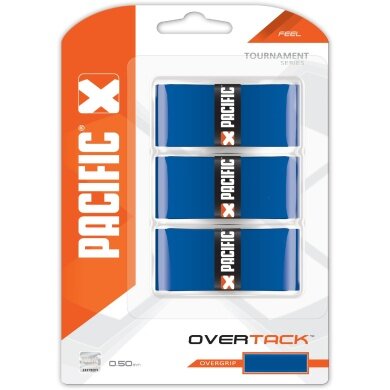 Pacific Overgrip Overtack 0.50mm blue 3 pack