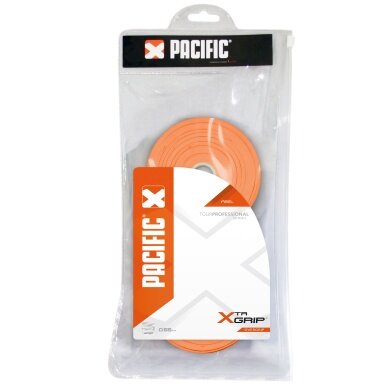 Pacific Overgrip xTR 0.55mm (velvety surface) orange 30-pack clip bag