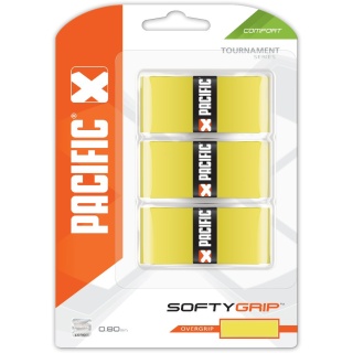 Pacific Overgrip Softy 0.8mm yellow 3-pack