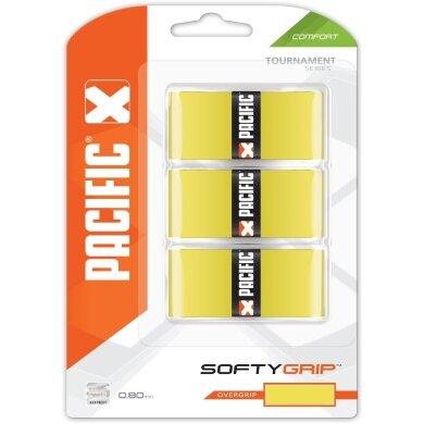 Pacific Overgrip Softy 0.8mm yellow 3-pack