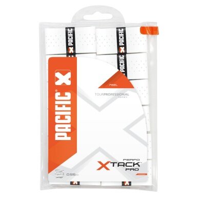 Pacific Overgrip xTack Pro Perfo 0.55mm white 12-pack clip bag