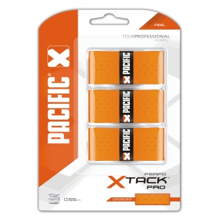 Pacific Overgrip xTack Pro Perfo 0.55mm orange 3-pack