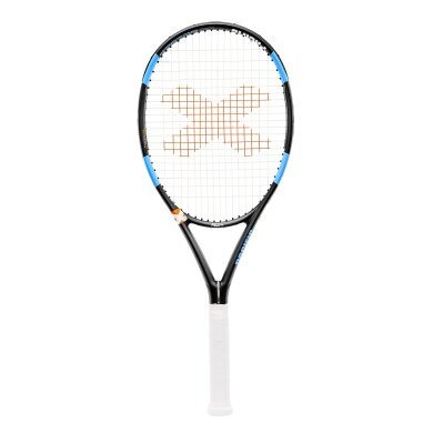 Pacific Tennis Racket BXT Raptor 107in/275g/Comfort Black/Cyan Blue - Pre-strung -