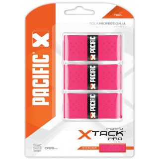 Pacific Overgrip xTack Pro Perfo 0.55mm pink 3-pack