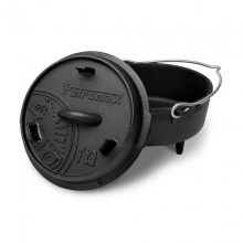 Petromax Fire Pot ft3 (Dutch Oven) made of cast iron - Capacity pot (max.): 1.6 liters - black - 4.8kg