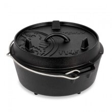 Petromax Fire Pot ft4.5 (Dutch Oven) made of cast iron - Pot capacity (max.): 3.5 liters - black - 7.9kg