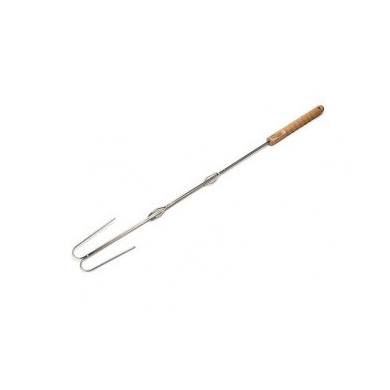 Petromax campfire skewer with two bent prongs - 2 pieces