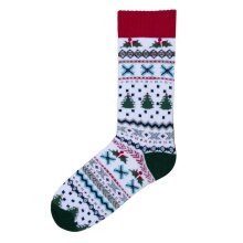 Polar Star Daily Sock Crew Inga (Christmas, Cotton, Warm) Multicoloured - 1 Pair