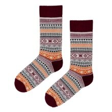 Polar Star Daily Sock Crew Ada Winter Pattern (Cotton, warm) multicoloured - 1 pair