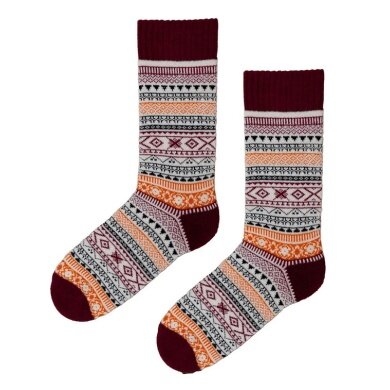 Polar Star Daily Sock Crew Ada Winter Pattern (Cotton, warm) multicoloured - 1 pair