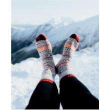 Polar Star Daily Sock Crew Ada Winter Pattern (Cotton, warm) multicoloured - 1 pair