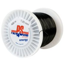 Polystar Tennis String Energy (Durability+Power) black 400m roll