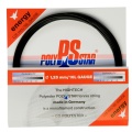 Stringing with tennis string Polystar Energy (Durability+Power) black