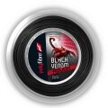 Polyfibre Tennis String Black Venom Rough (Durability+Spin) black 200m roll