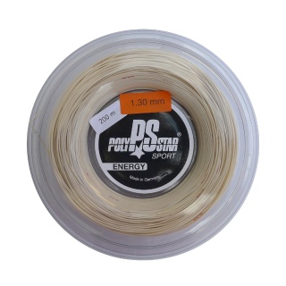 Polystar Tennis String Energy (Durability+Power) natural 200m roll