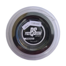 Polystar Tennis String Energy (Durability+Power) black 200m roll