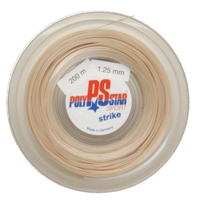 Polystar Tennis String Strike natural 200m roll