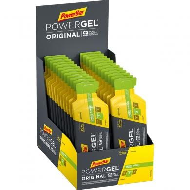 PowerBar PowerGel Original (Carbohydrate Gel) Apple 24x41g Box