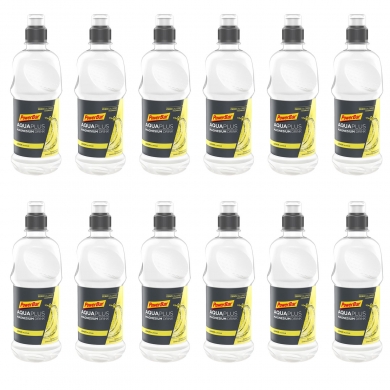 PowerBar Aqua Plus - Sports Drink with Magnesium - Lemon 12x500ml Carton