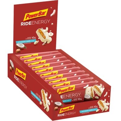 PowerBar Energy Bar Ride Coconut/Hazelnut 18x55g Box