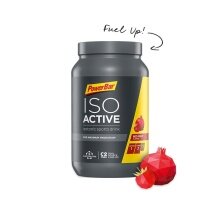 PowerBar IsoActive - isotonic sports drink with 5 minerals & carbohydrates - Red Fruit Flavor 1320g Can