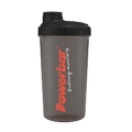 Powerbar Drink Bottle Mix-Shaker 700ml transparent/black - 1 Bottle