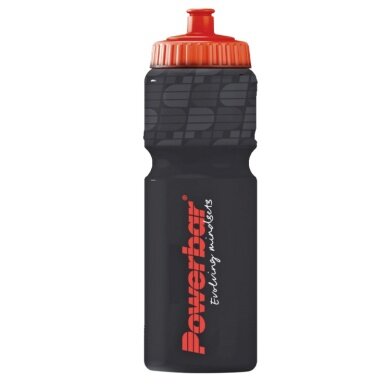 Powerbar Water Bottle 750ml black/red