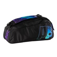 Prince Tennis Racket Bag by Hydrogen Neon Comp 2 (Racket Bag, 2 Main Compartments) Black/Multicoloured 6 Racket