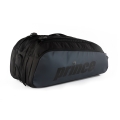 Prince Tennis Racketbag Tour 3 Comp (Racket bag, 3 main compartments, Thermo compartment) 2023 black/black 12-pack