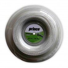 Prince Tennis String Synthetic Gut with Duraflex (Allround+Durability) white 200m Roll