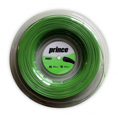 Prince Tennis String Diablo (Durability+Control) green 200m roll