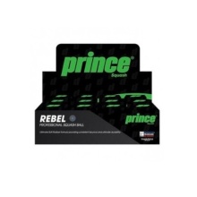 Prince Squashball Rebel (blue dot, fast) black - 1 ball