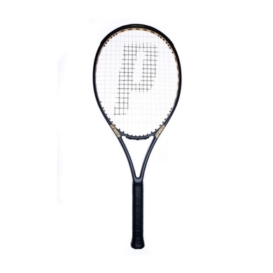 Prince Tennis Racket Approach Limited 105in/280g black/gold - strung -