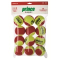 Prince Methodology Balls Stage 3 Play&Stay red/yellow 12 pack in bag