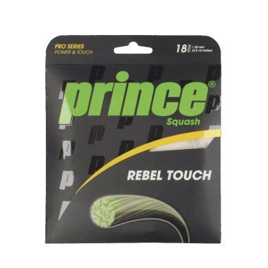 Stringing with Squash String Prince Rebel Touch transparent