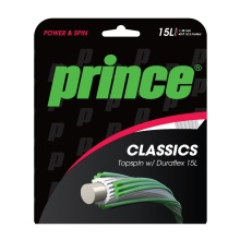 Prince Tennis String Synthetic Gut Duraflex (Allround+Durability) white 12m Set