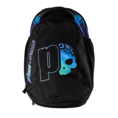 Prince Tennis Rucksack by Hydrogen Neon (Main, Racket and Shoe Compartment) black/multicoloured