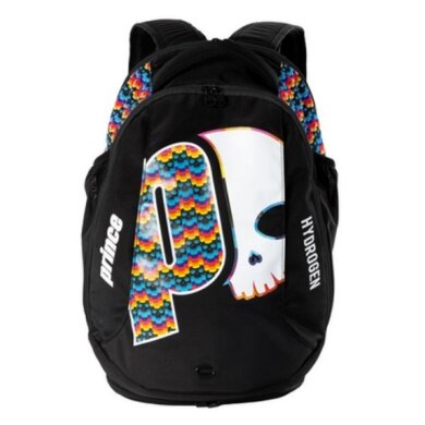 Prince Tennis Rucksack by Hydrogen Skulls (Main, Racket and Shoe Compartment) black