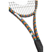 Prince Tennis Racket by Hydrogen Skulls 275 100in/275g multi-coloured - strung -