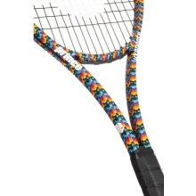 Prince Tennis Racket by Hydrogen Skulls 290 100in/290g multicoloured - pre-strung -