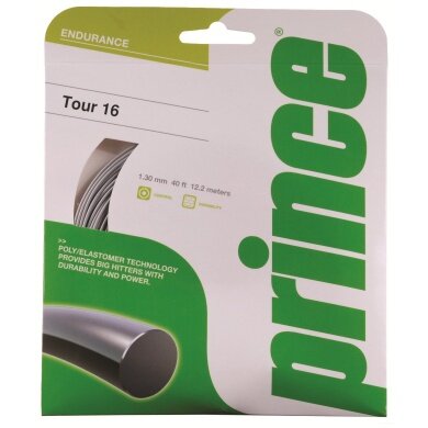 Prince Tennis String Tour 1.25 silver 12m Set